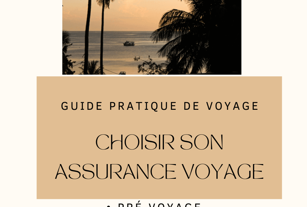 CHOISIR SON ASSURANCE VOYAGE