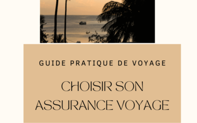 CHOISIR SON ASSURANCE VOYAGE